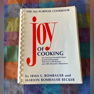 Joy of Cooking spiral bound. 1997 printing